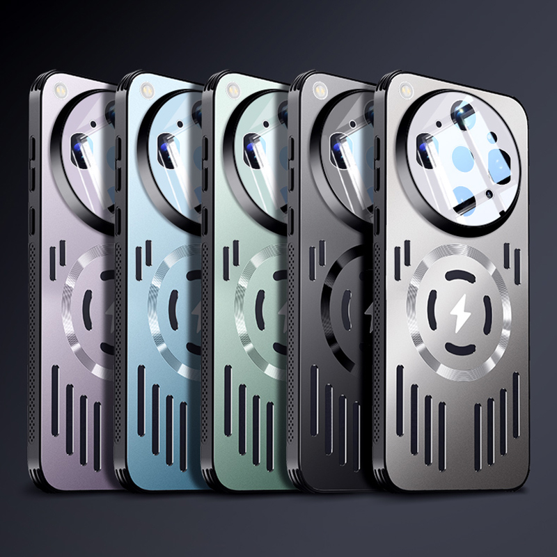 Photography Kit Oppo Find X9 Pro - Hollow Metal Back Magnetic Case for
