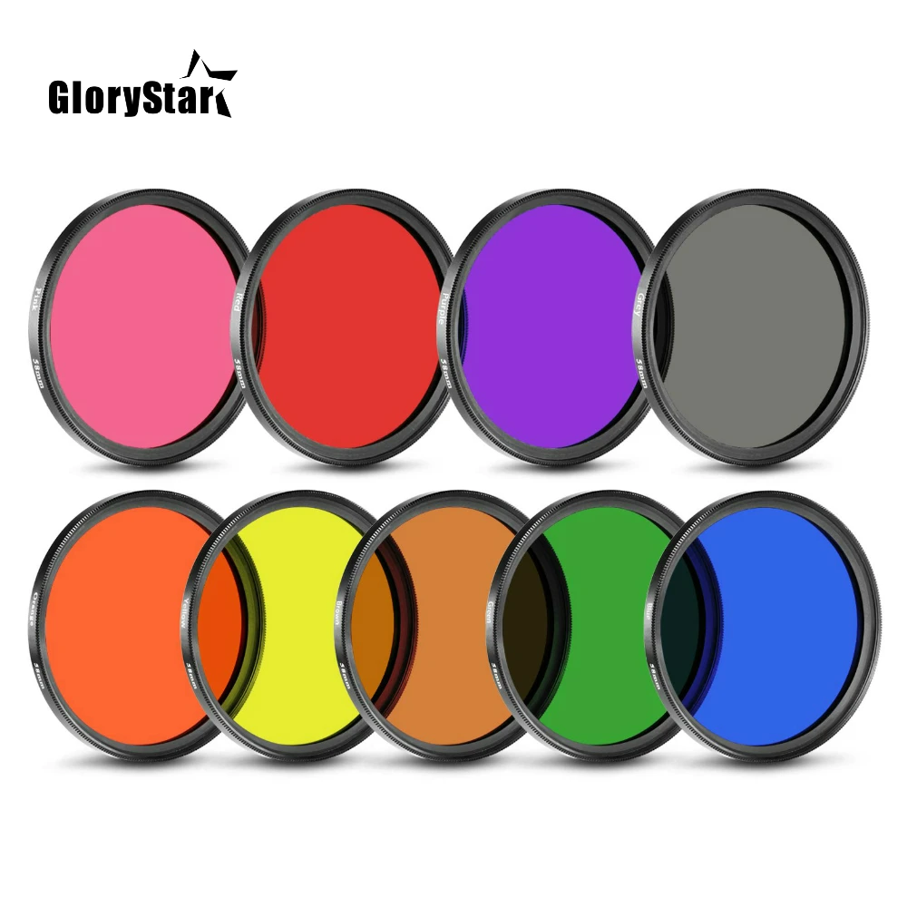 Photography Yellow Filter - Color FLD Orange Red Yellow Green