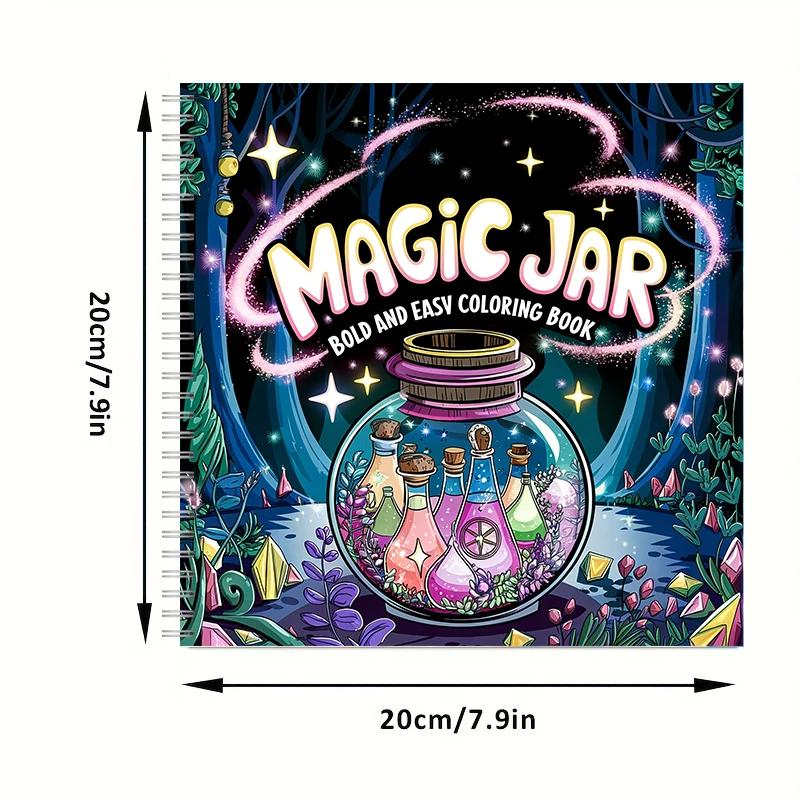 Coloring Book Magic Jar for Ad - Photography Of Book review and price