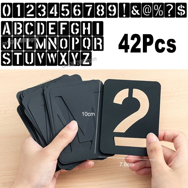 42Pcs Set Reusable Plastic Hol - Photography Font review and price