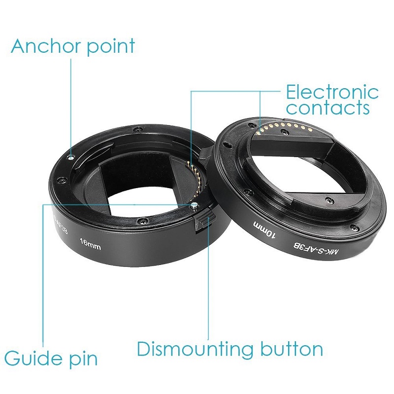 Meike Auto Focus Macro Extensi - Macro Extension Tube review and price
