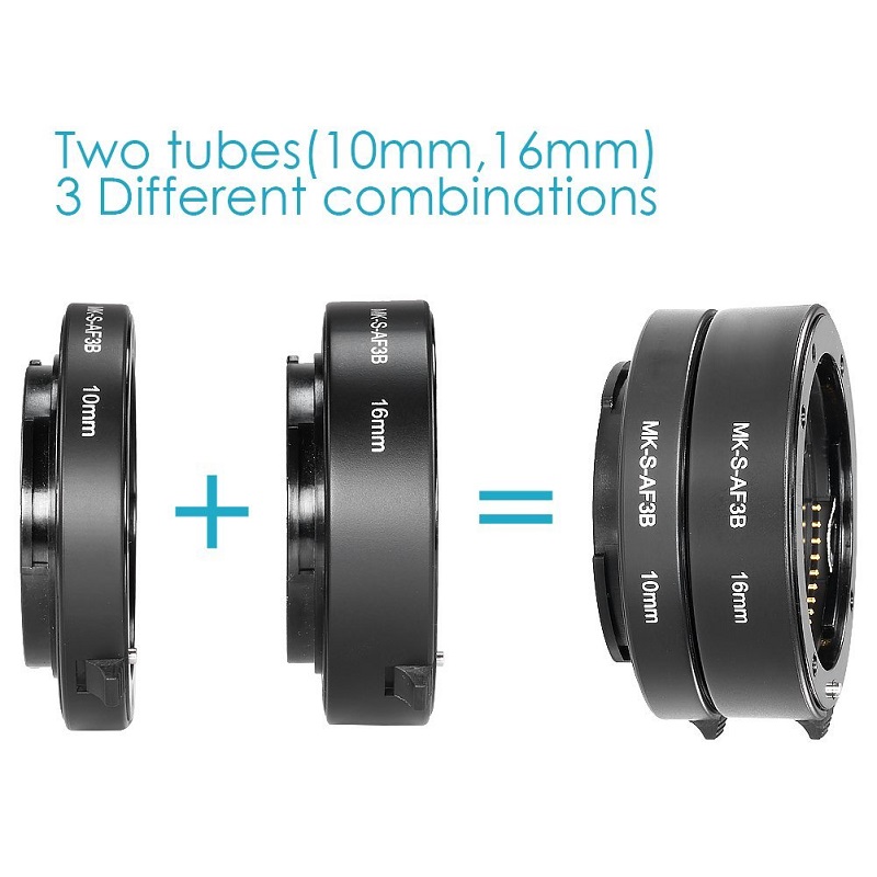 Meike Auto Focus Macro Extensi - Macro Extension Tube review and price