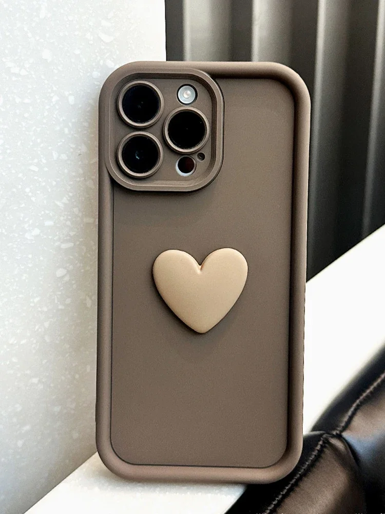 Cute 3D Love Heart Silicone Ca - Photography Xiaomi 15 review and price