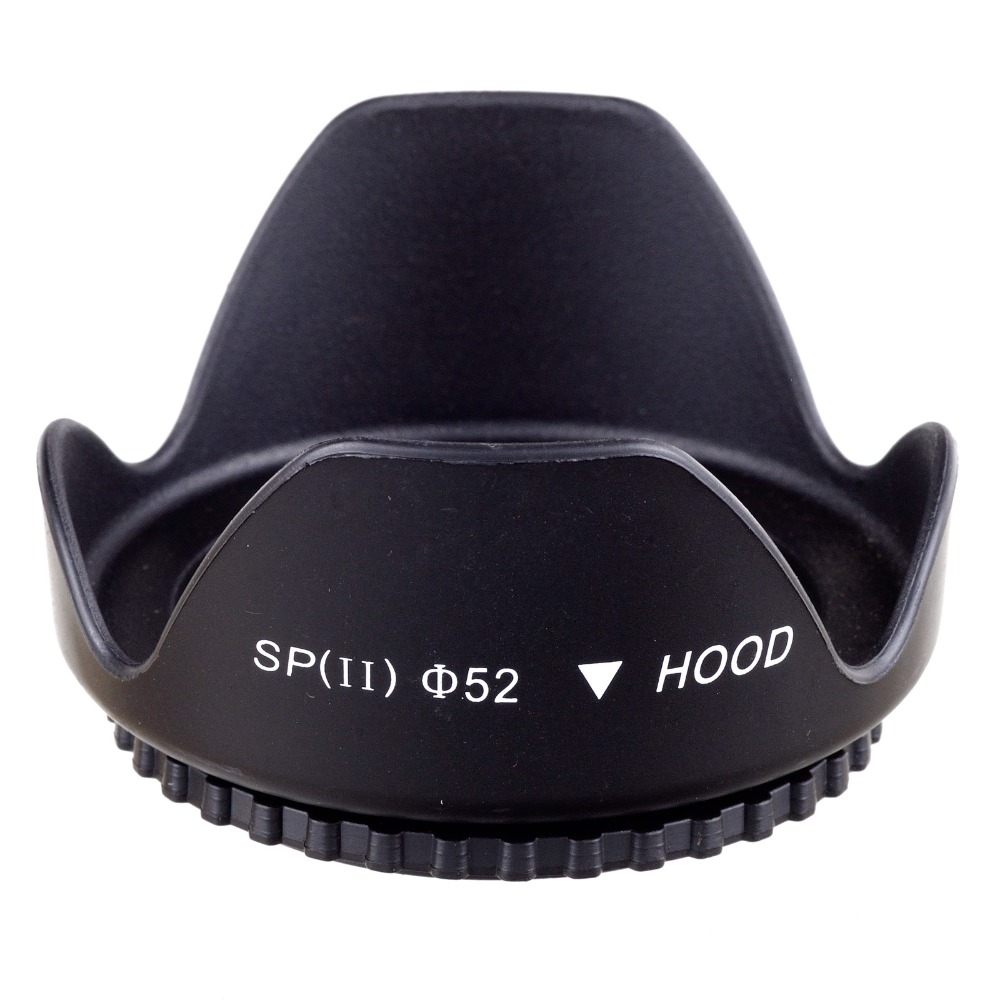 Universal Lens Hood 49mm 52mm  - Lens Hood Petal review and price