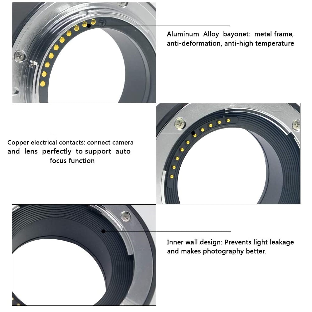 Meike Metal Auto Focus Macro E - Macro Extension Tube review and price