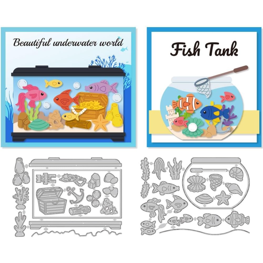 Fish Tank Die Cuts Carbon Stee - Photography Exhibition review and price