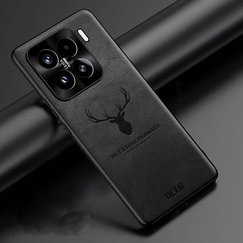 3D Cartoon Elk Deer Head Leath - Photography Xiaomi 15 review and price