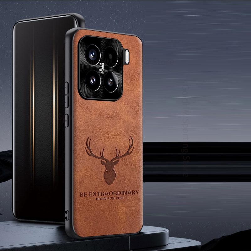 3D Cartoon Elk Deer Head Leath - Photography Xiaomi 15 review and price