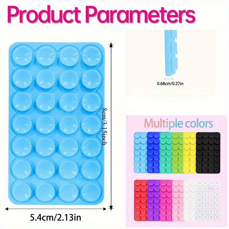 10Pcs Double-Sided Silicone Su - Photography Videos Free review and price