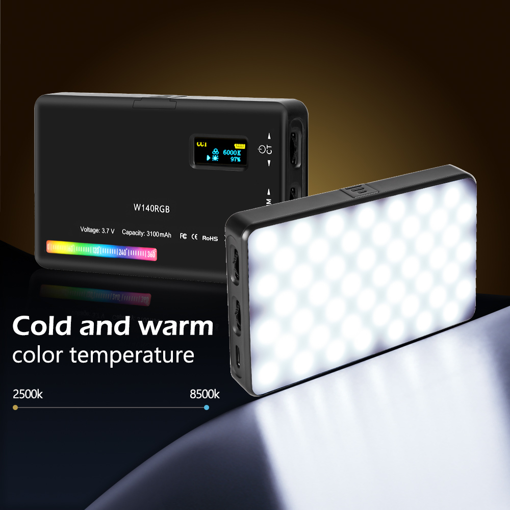 SH W140 LED RGB Video Light 0- - Video Led Light Panel review and price