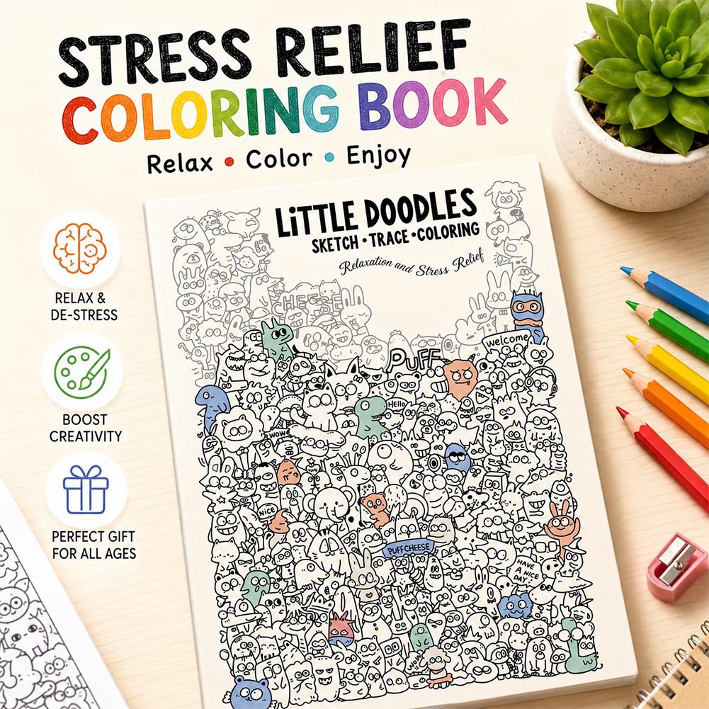 Little Doodles Coloring Book P - Photography Of Book review and price