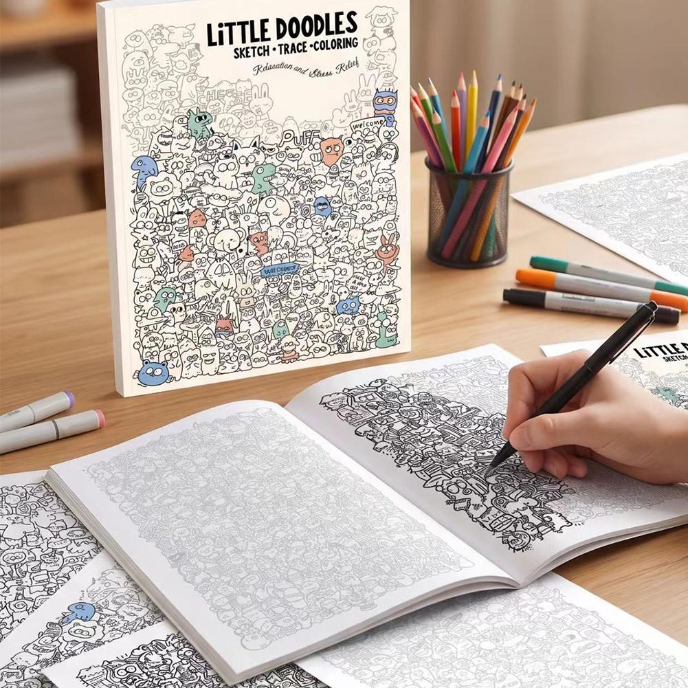 Little Doodles Coloring Book P - Photography Of Book review and price