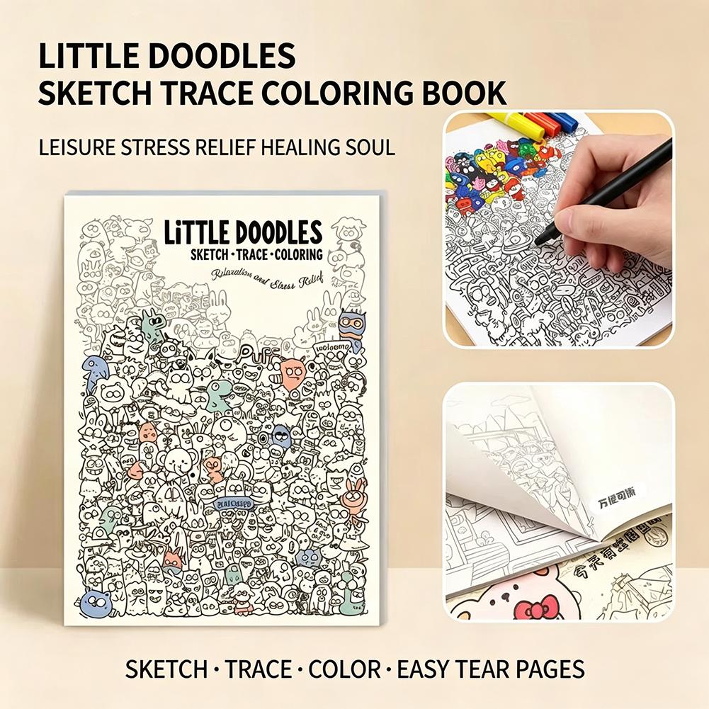 Little Doodles Coloring Book P - Photography Of Book review and price