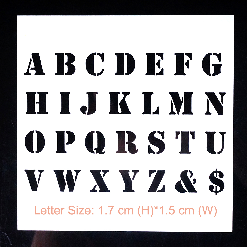 15 cm DIY Craft Letter Alphabe - Photography Font review and price