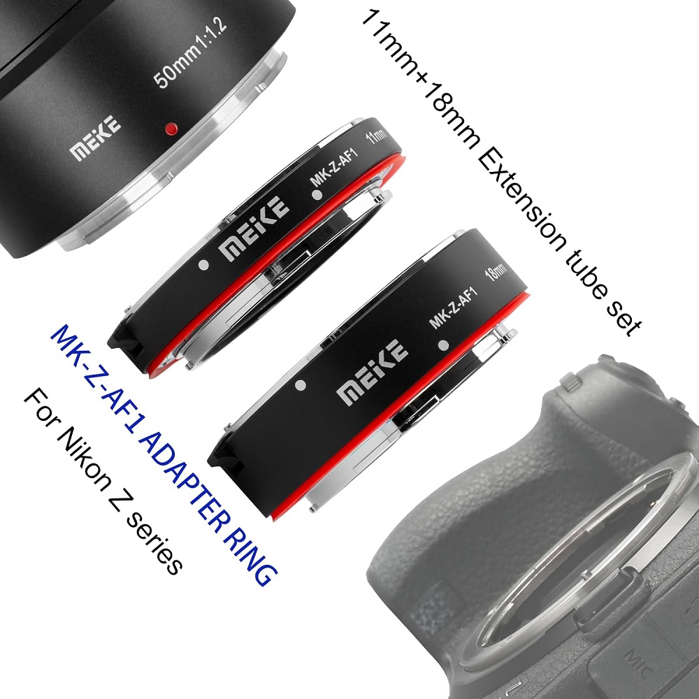 Meike MK-Z-AF1 Metal Auto Focu - Macro Extension Tube review and price